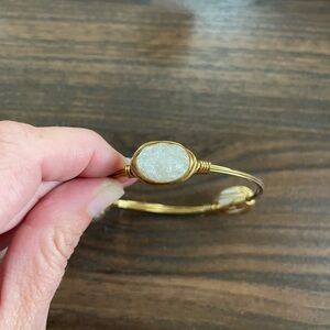 Handmade Elegant Gold Wire Wrapped Bracelet